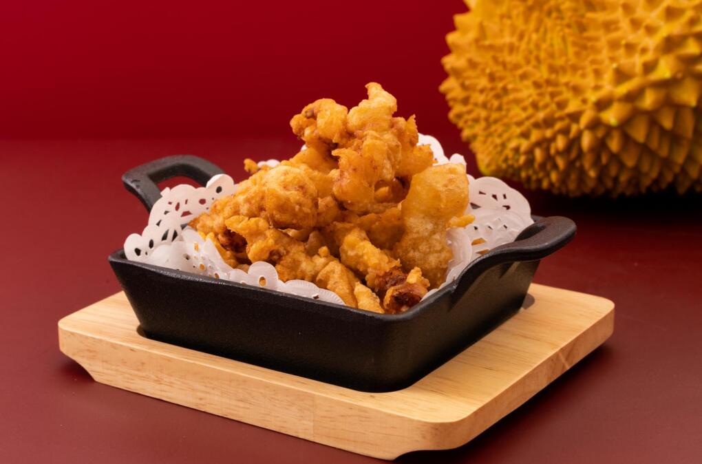 創(chuàng)意新品丨榴蓮酥肉，吃一口就忘不掉的味道！